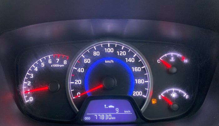 2014 Hyundai Grand i10 SPORTZ 1.2 KAPPA VTVT, Petrol, Manual, 77,969 km, Odometer Image