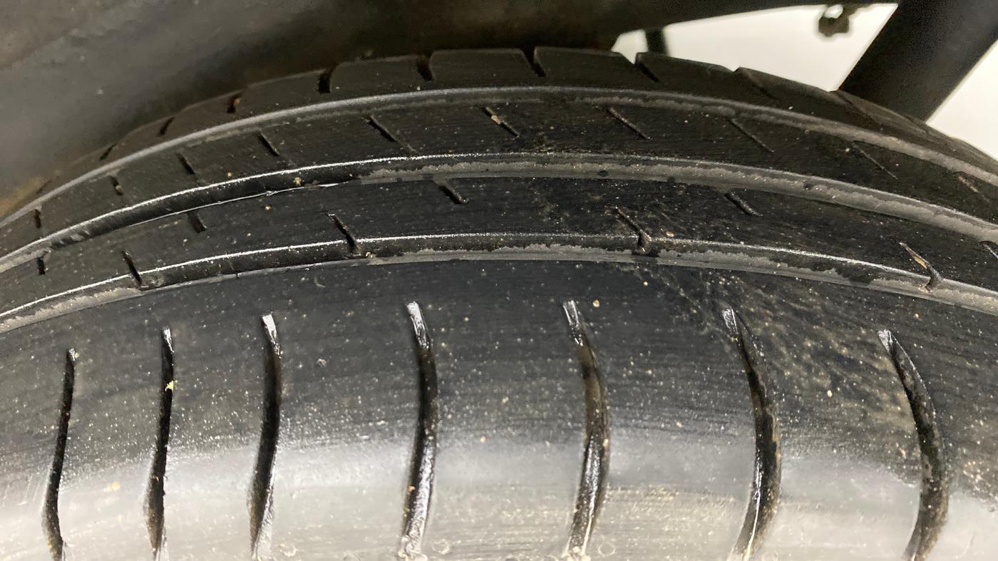 2018 Maruti Wagon R 1.0 VXI, Petrol, Manual, 62,196 km, Left Rear Tyre Tread