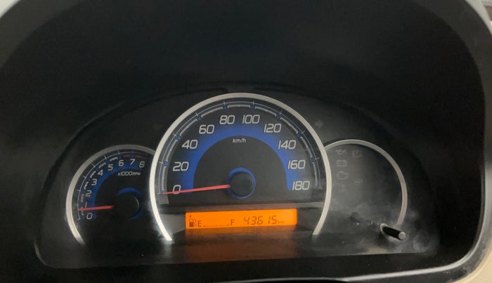 2017 Maruti Wagon R 1.0 VXI, Petrol, Manual, 43,590 km, Odometer Image