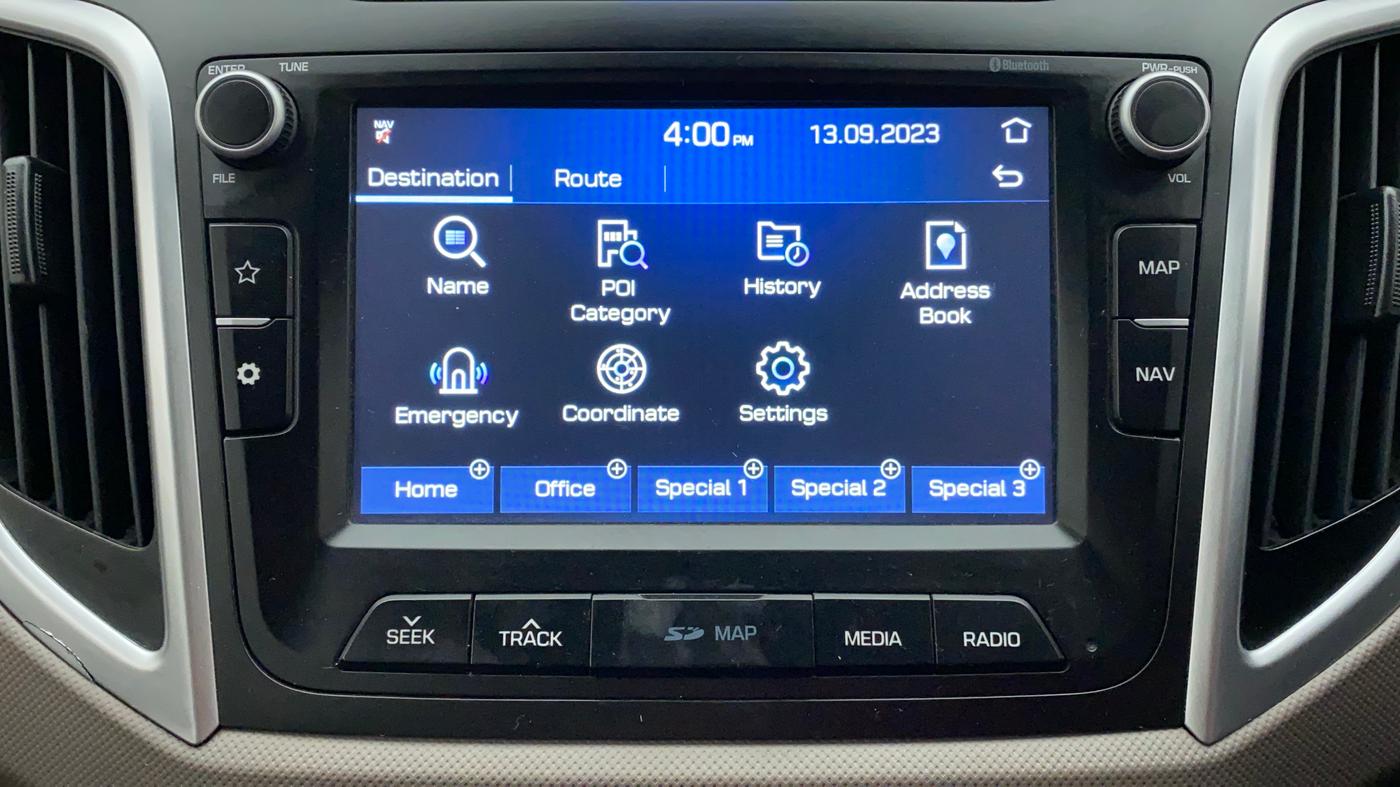 2018 Hyundai Creta SX AT 1.6 PETROL, Petrol, Automatic, 85,031 km, Infotainment System