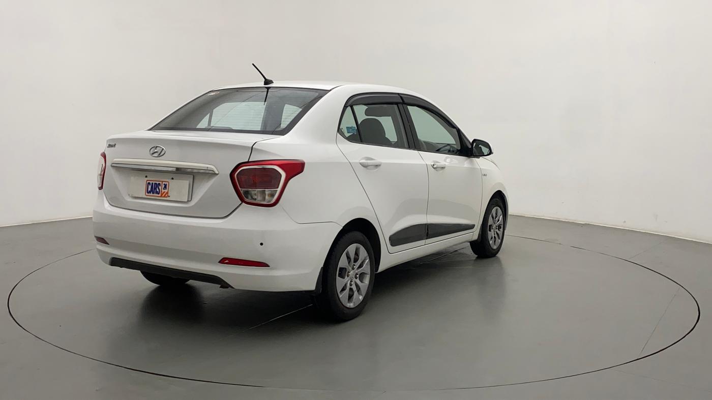 2014 Hyundai Xcent S 1.2, Petrol, Manual, 1,19,586 km, Right Back Diagonal