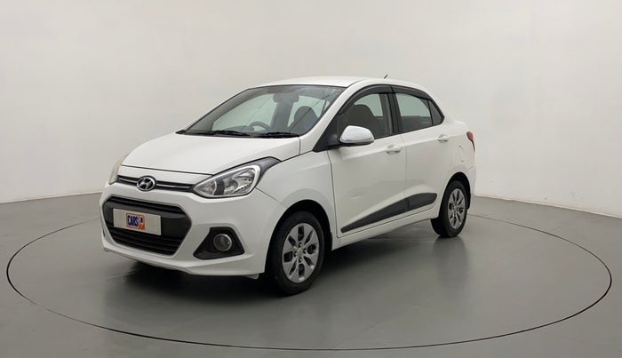 2014 Hyundai Xcent S 1.2, Petrol, Manual, 1,19,586 km, Left Front Diagonal