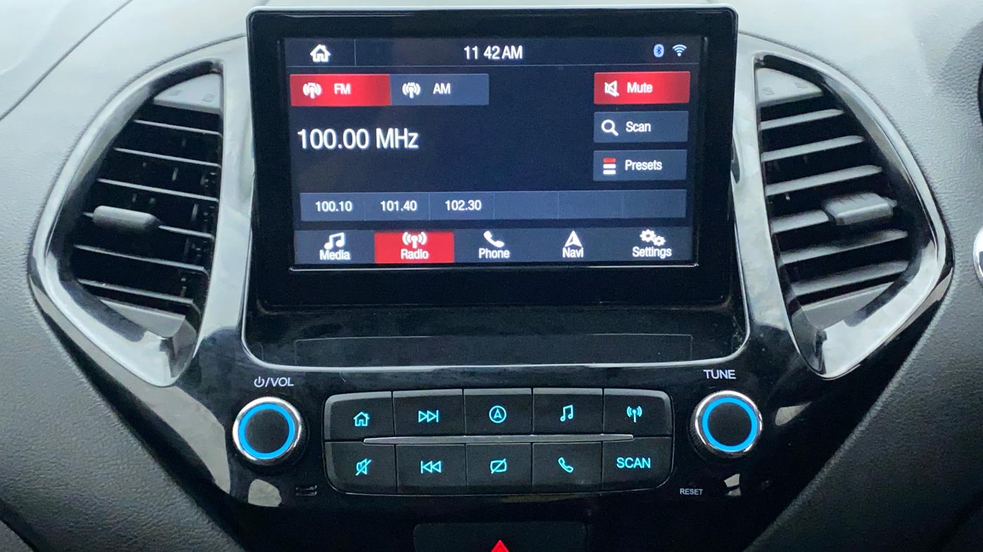2021 Ford New Figo TITANIUM PLUS 1.2 PETROL AT, Petrol, Automatic, 14,110 km, Infotainment System
