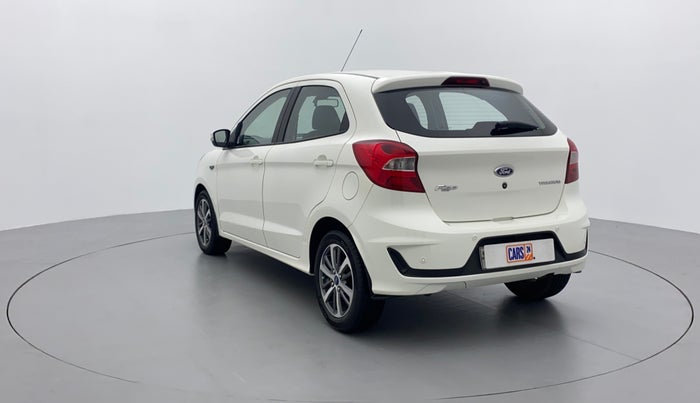 2021 Ford New Figo TITANIUM PLUS 1.2 PETROL AT, Petrol, Automatic, 14,110 km, Left Back Diagonal