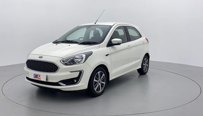 2021 Ford New Figo TITANIUM PLUS 1.2 PETROL AT, Petrol, Automatic, 14,110 km, Left Front Diagonal