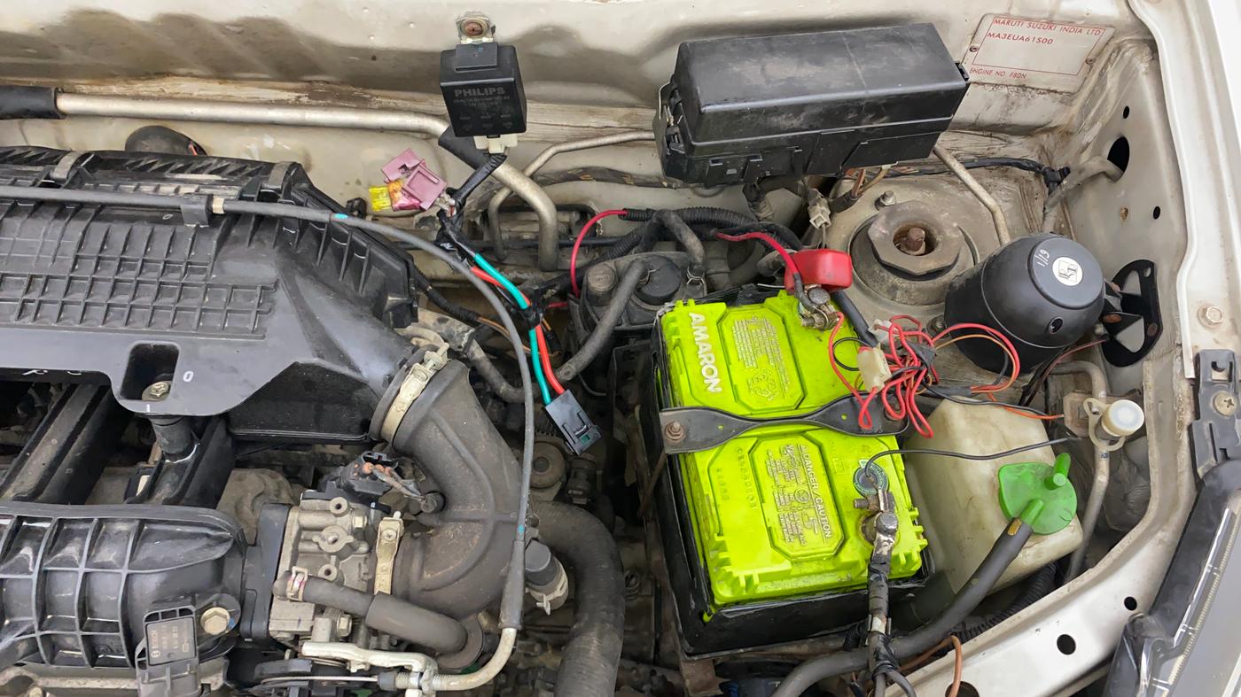 2014 Maruti Alto 800 LXI, Petrol, Manual, 93,724 km, Engine View - Left