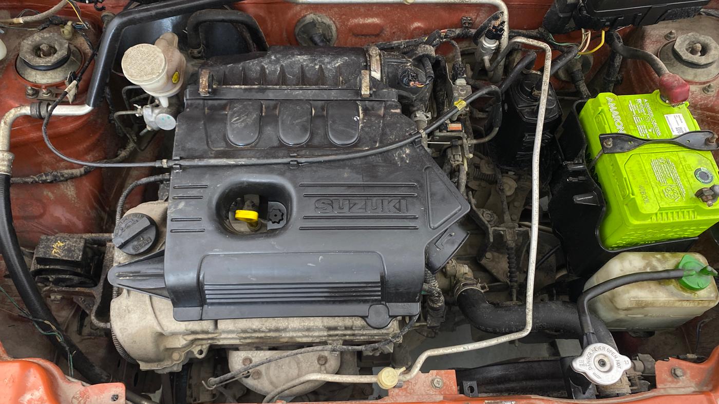 2014 Maruti Alto K10 VXI, Petrol, Manual, 38,973 km, Engine View