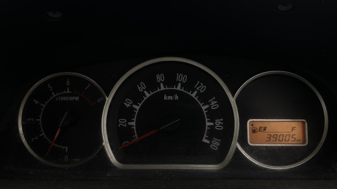 2014 Maruti Alto K10 VXI, Petrol, Manual, 38,973 km, Odometer Image