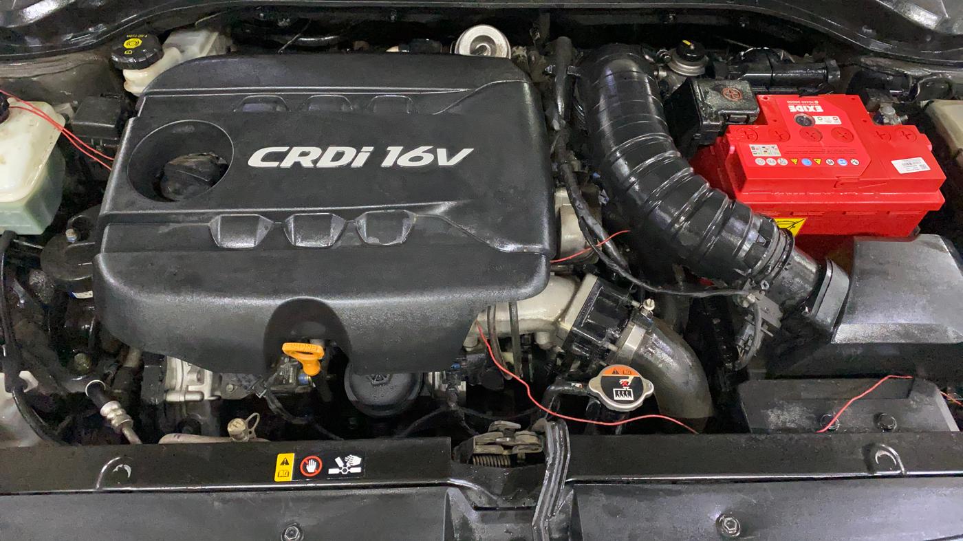 2018 Hyundai Verna 1.6 SX (O) CRDI MT, Diesel, Manual, 85,205 km, Engine View