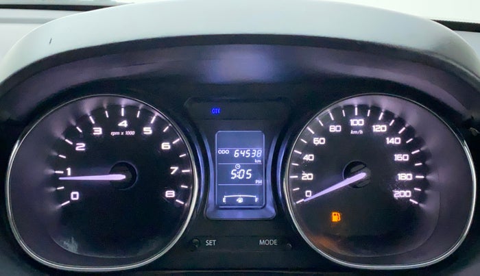 2018 Tata Tiago XZ PETROL, Petrol, Manual, 64,730 km, Odometer Image