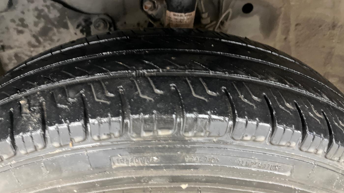 2020 Honda Amaze 1.2L I-VTEC S, Petrol, Manual, 92,321 km, Left Front Tyre Tread