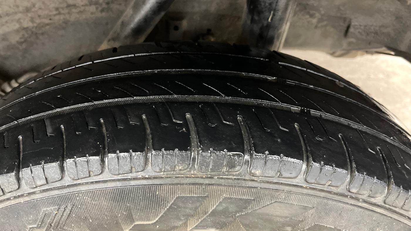 2020 Honda Amaze 1.2L I-VTEC S, Petrol, Manual, 92,321 km, Left Rear Tyre Tread