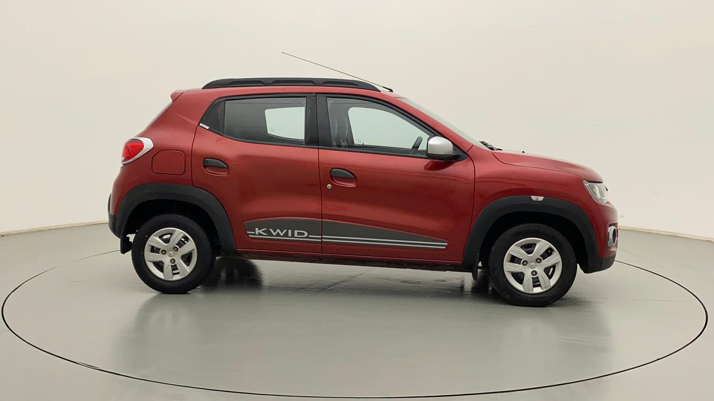 2019 Renault Kwid RXT 1.0 AMT (O), Petrol, Automatic, 20,219 km, Right Side View