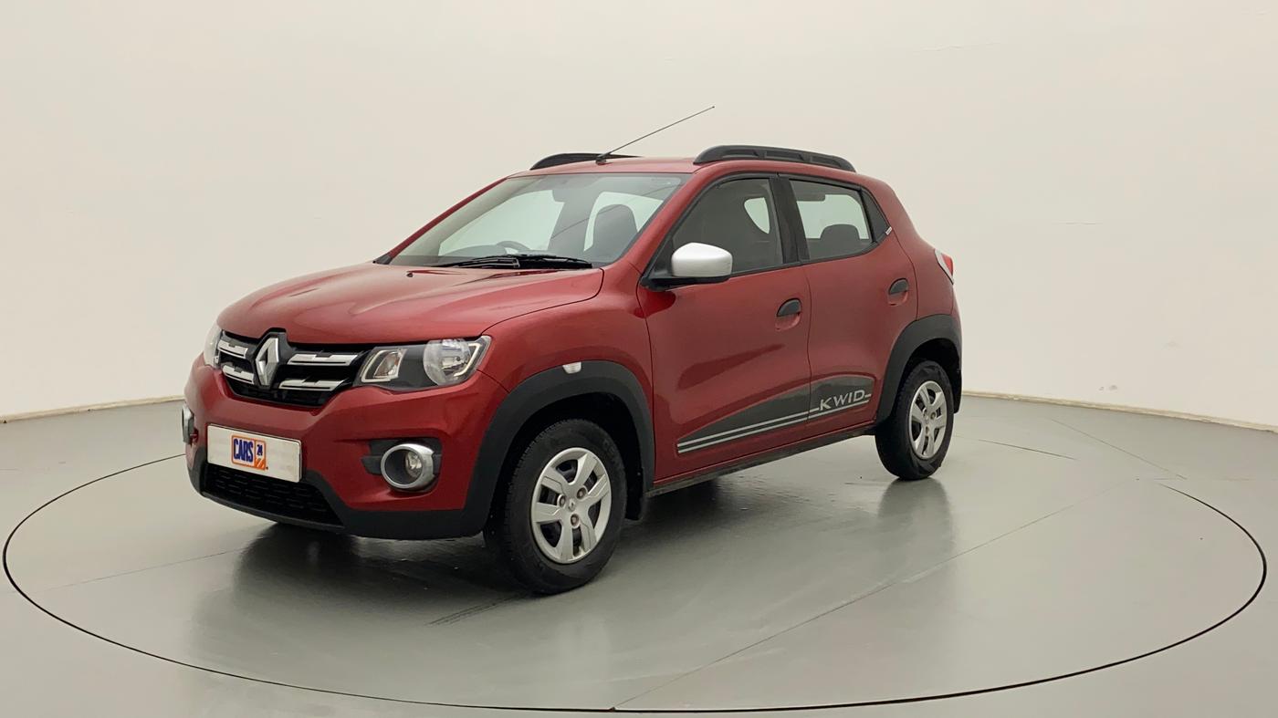 2019 Renault Kwid RXT 1.0 AMT (O), Petrol, Automatic, 20,219 km, Left Front Diagonal