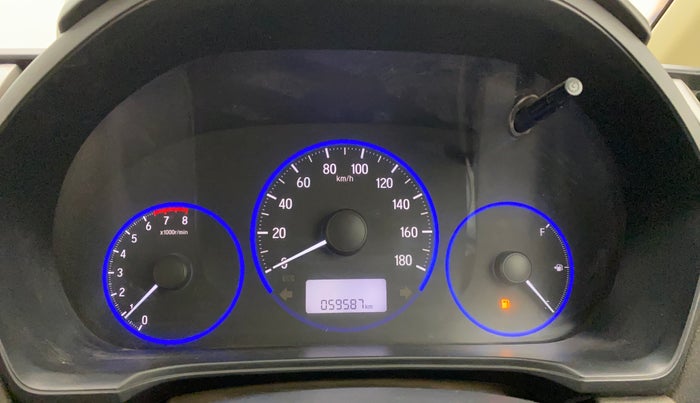 2017 Honda Brio S MT, Petrol, Manual, 59,546 km, Odometer Image