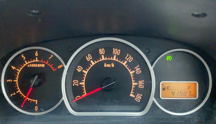 2010 Maruti Alto K10 VXI, Petrol, Manual, 41,987 km, Odometer Image