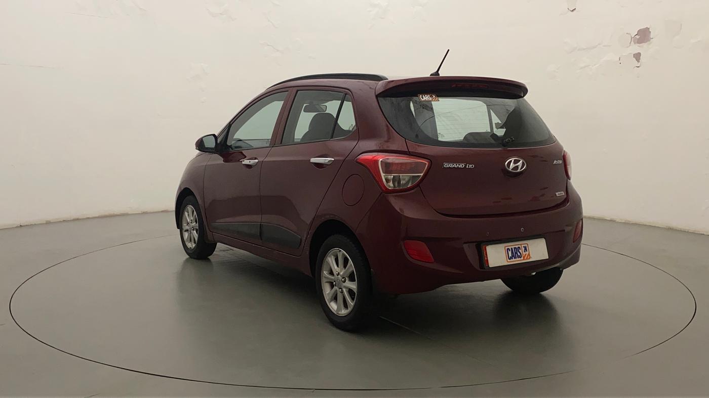 2014 Hyundai Grand i10 ASTA AT 1.2 KAPPA VTVT, Petrol, Automatic, 82,034 km, Left Back Diagonal