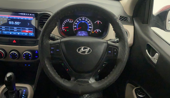 2014 Hyundai Grand i10 ASTA AT 1.2 KAPPA VTVT, Petrol, Automatic, 82,034 km, Steering Wheel Close Up