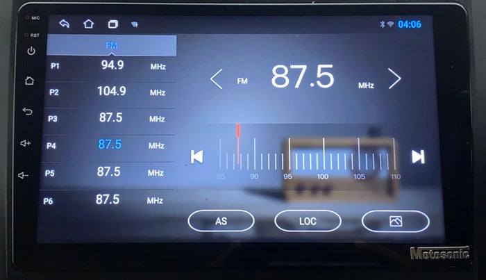 2022 Maruti Dzire ZXI CNG, CNG, Manual, 16,696 km, Infotainment System