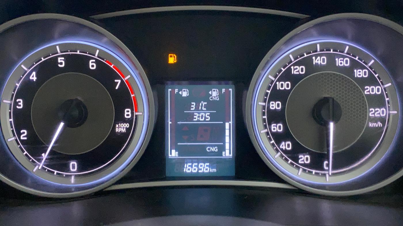 2022 Maruti Dzire ZXI CNG, CNG, Manual, 16,696 km, Odometer Image