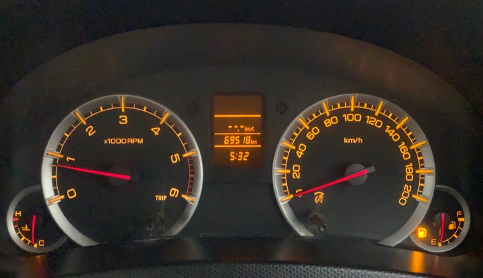 2013 Maruti Swift Dzire VDI, Diesel, Manual, 69,656 km, Odometer Image