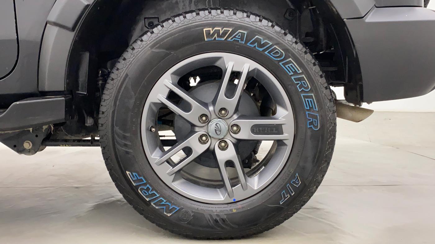 2021 Mahindra Thar LX PETROL HT 4WD AT, Petrol, Automatic, 9,713 km, Left Rear Wheel
