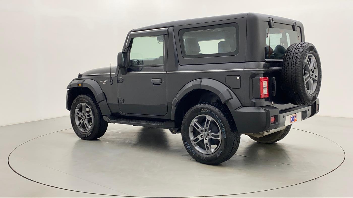 2021 Mahindra Thar LX PETROL HT 4WD AT, Petrol, Automatic, 9,713 km, Left Back Diagonal