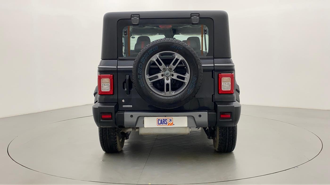 2021 Mahindra Thar LX PETROL HT 4WD AT, Petrol, Automatic, 9,713 km, Back/Rear