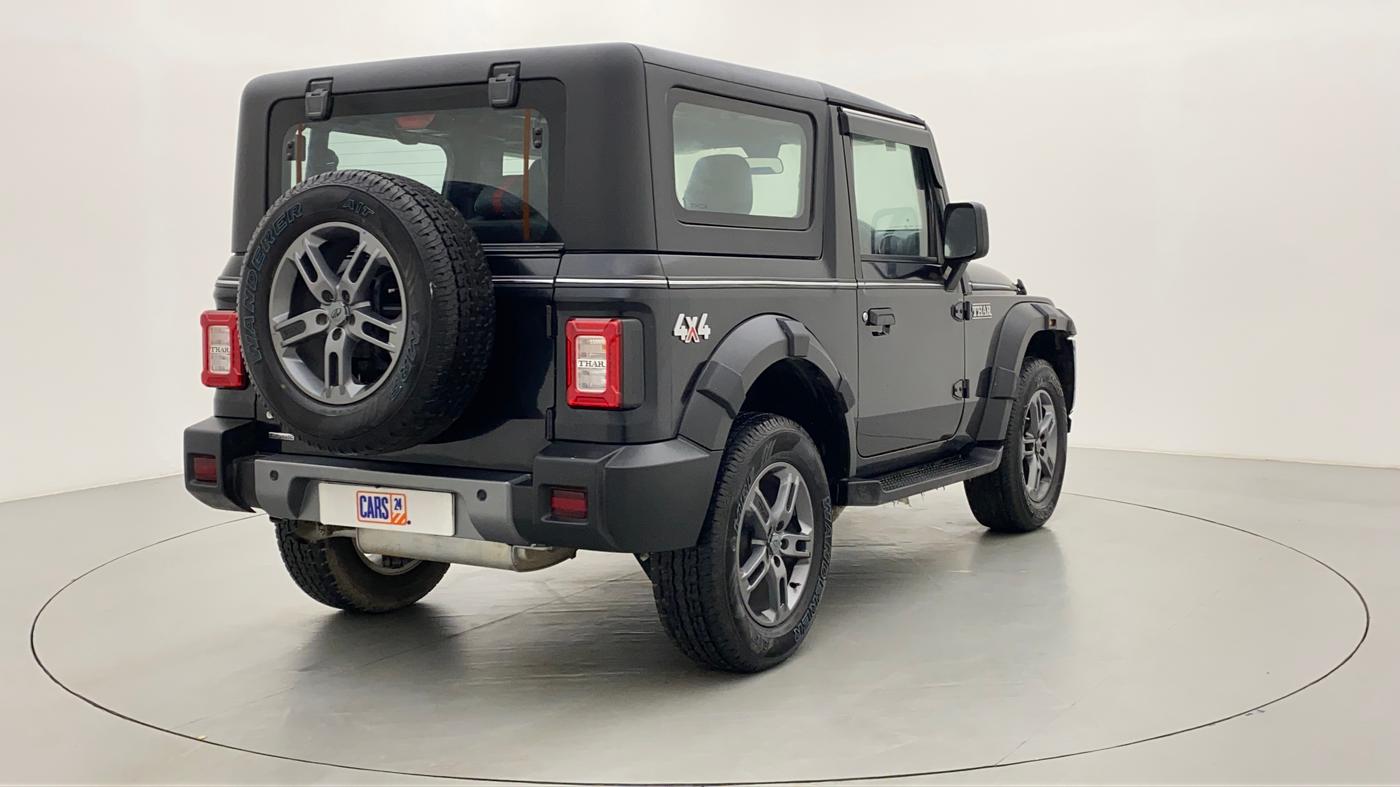 2021 Mahindra Thar LX PETROL HT 4WD AT, Petrol, Automatic, 9,713 km, Right Back Diagonal