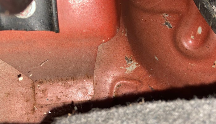 2011 Maruti Alto LXI CNG, CNG, Manual, 55,450 km, Boot floor - Slight discoloration