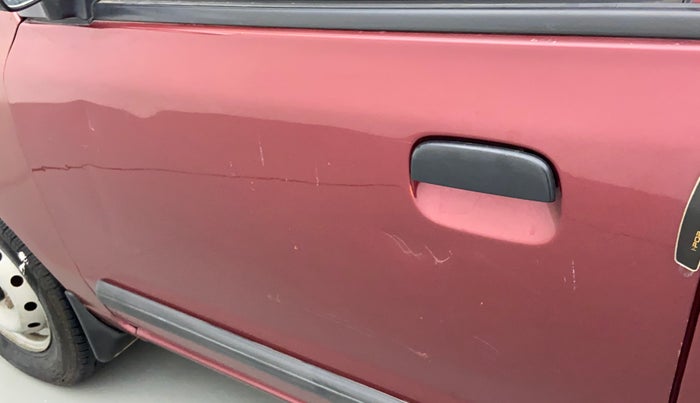 2011 Maruti Alto LXI CNG, CNG, Manual, 55,450 km, Front passenger door - Slightly dented