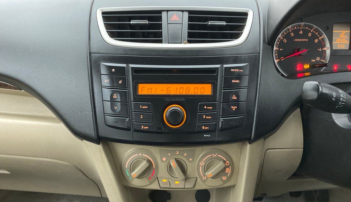 2013 Maruti Swift Dzire VXI, Petrol, Manual, 38,523 km, Air Conditioner