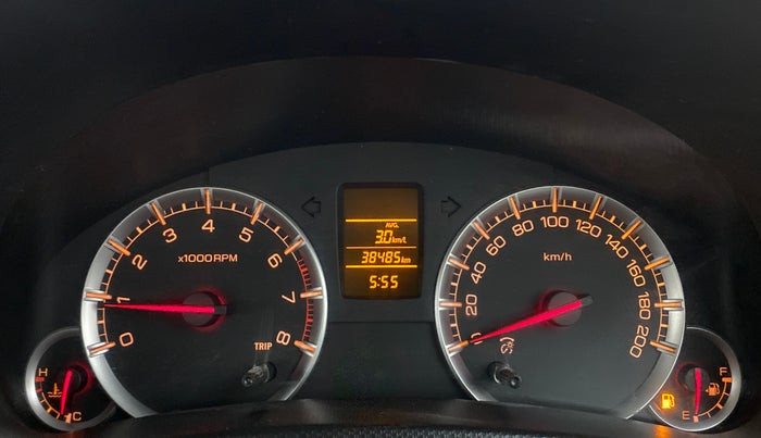 2013 Maruti Swift Dzire VXI, Petrol, Manual, 38,523 km, Odometer Image