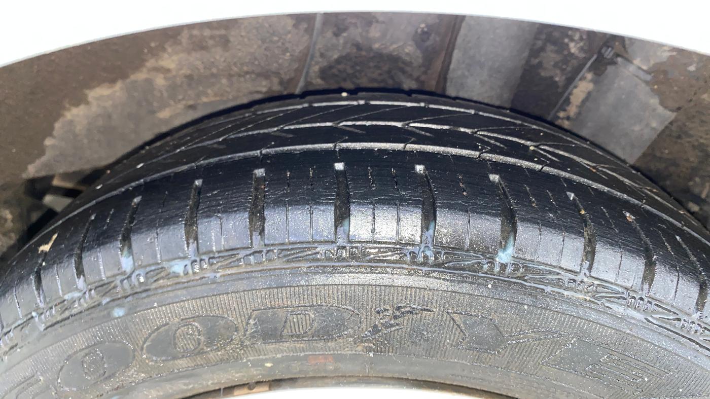 2019 Hyundai Xcent S 1.2, Petrol, Manual, 33,914 km, Left Rear Tyre Tread