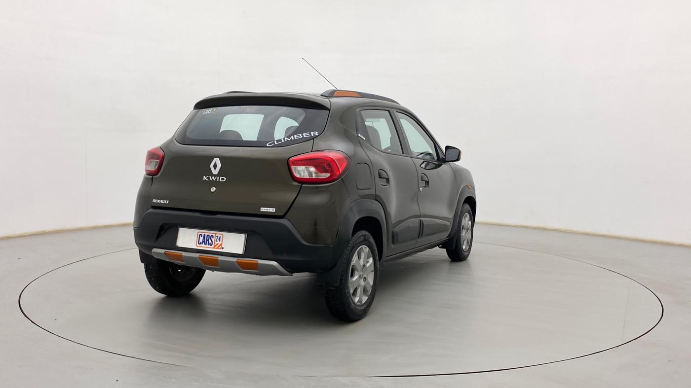 2019 Renault Kwid CLIMBER 1.0 AMT, Petrol, Automatic, 71,238 km, Right Back Diagonal