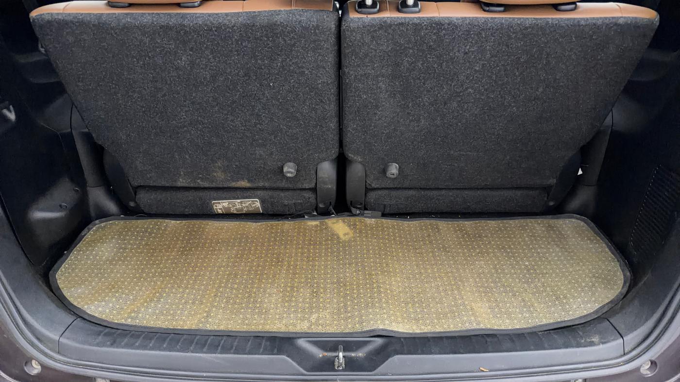 2016 Toyota Innova Crysta 2.7 ZX AT 7 STR, Petrol, Automatic, 45,048 km, Boot Inside