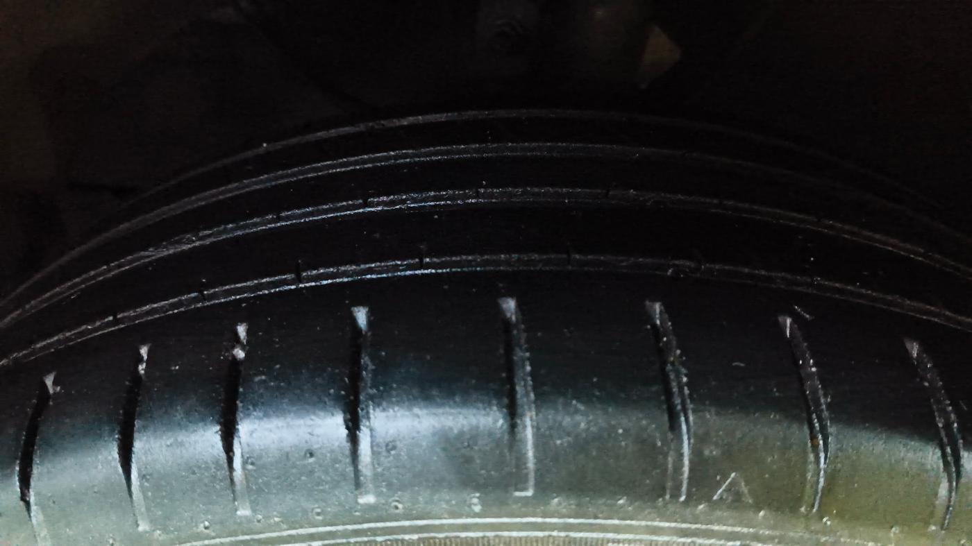 2024 Maruti Baleno  ZETA CNG 1.2L, CNG, Manual, 58,780 km, Left Front Tyre Tread