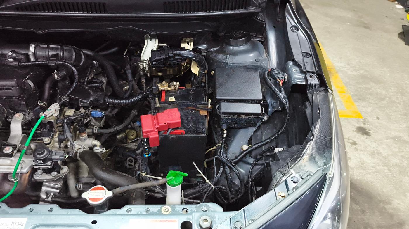 2024 Maruti Baleno  ZETA CNG 1.2L, CNG, Manual, 58,780 km, Engine View - Left