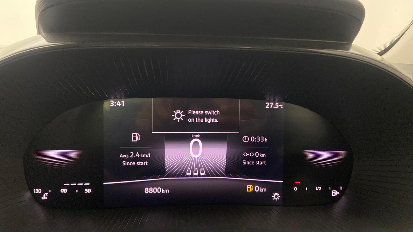 2025 Skoda Kylaq Signature Plus, Petrol, Manual, 8,800 km, Odometer Image