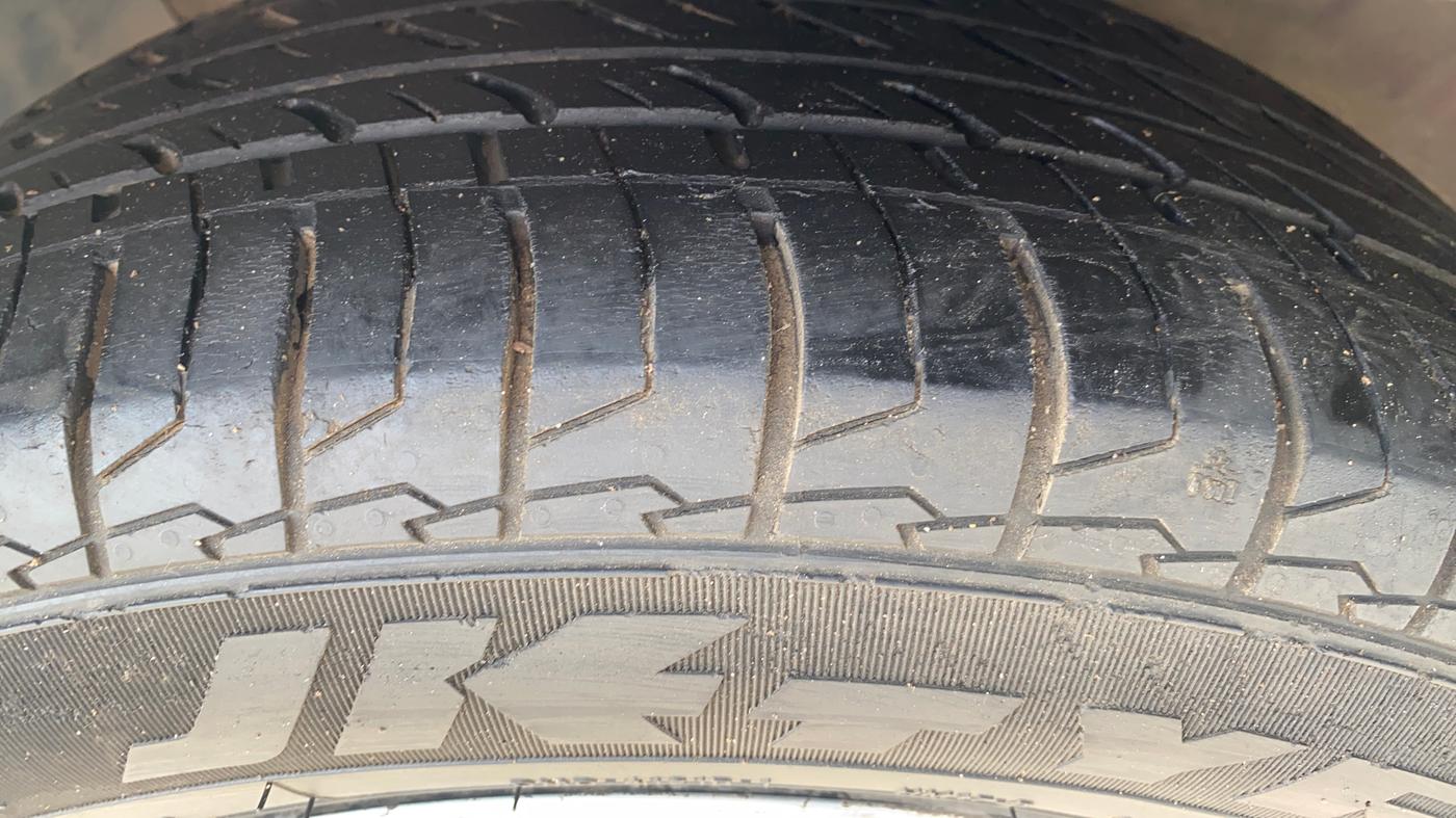 2018 Hyundai Creta SX 1.6 PETROL, Petrol, Manual, 1,23,472 km, Left Front Tyre Tread