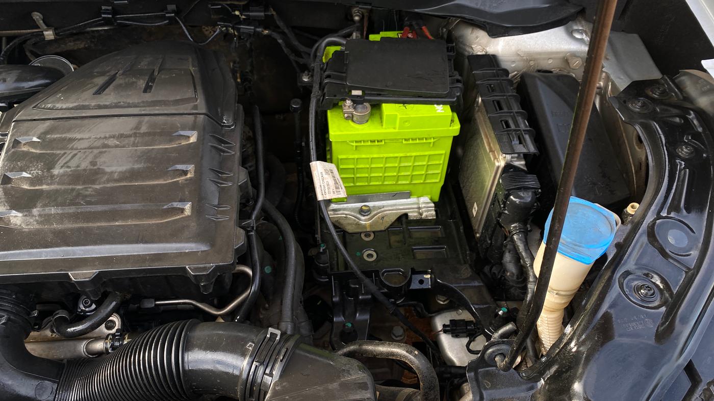 2021 Volkswagen TAIGUN TOPLINE 1.0 TSI AT, Petrol, Automatic, 44,429 km, Engine View - Left