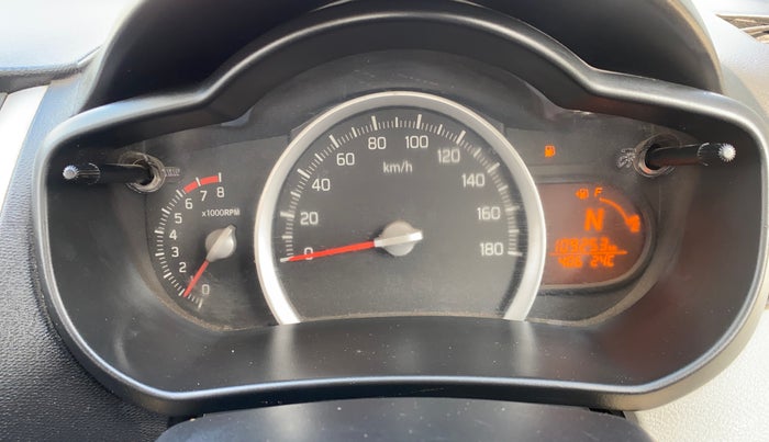 2014 Maruti Celerio VXI AMT, Petrol, Automatic, 1,09,207 km, Odometer Image