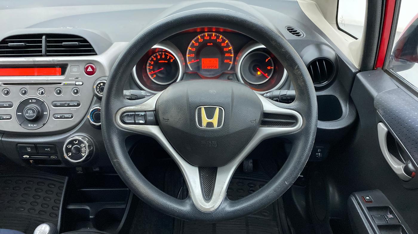 2012 Honda Jazz 1.2L I-VTEC X, Petrol, Manual, 78,956 km, Steering Wheel Close Up