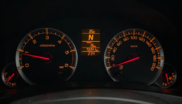 2016 Maruti Swift Dzire ZDI AMT, Diesel, Automatic, 73,341 km, Odometer Image