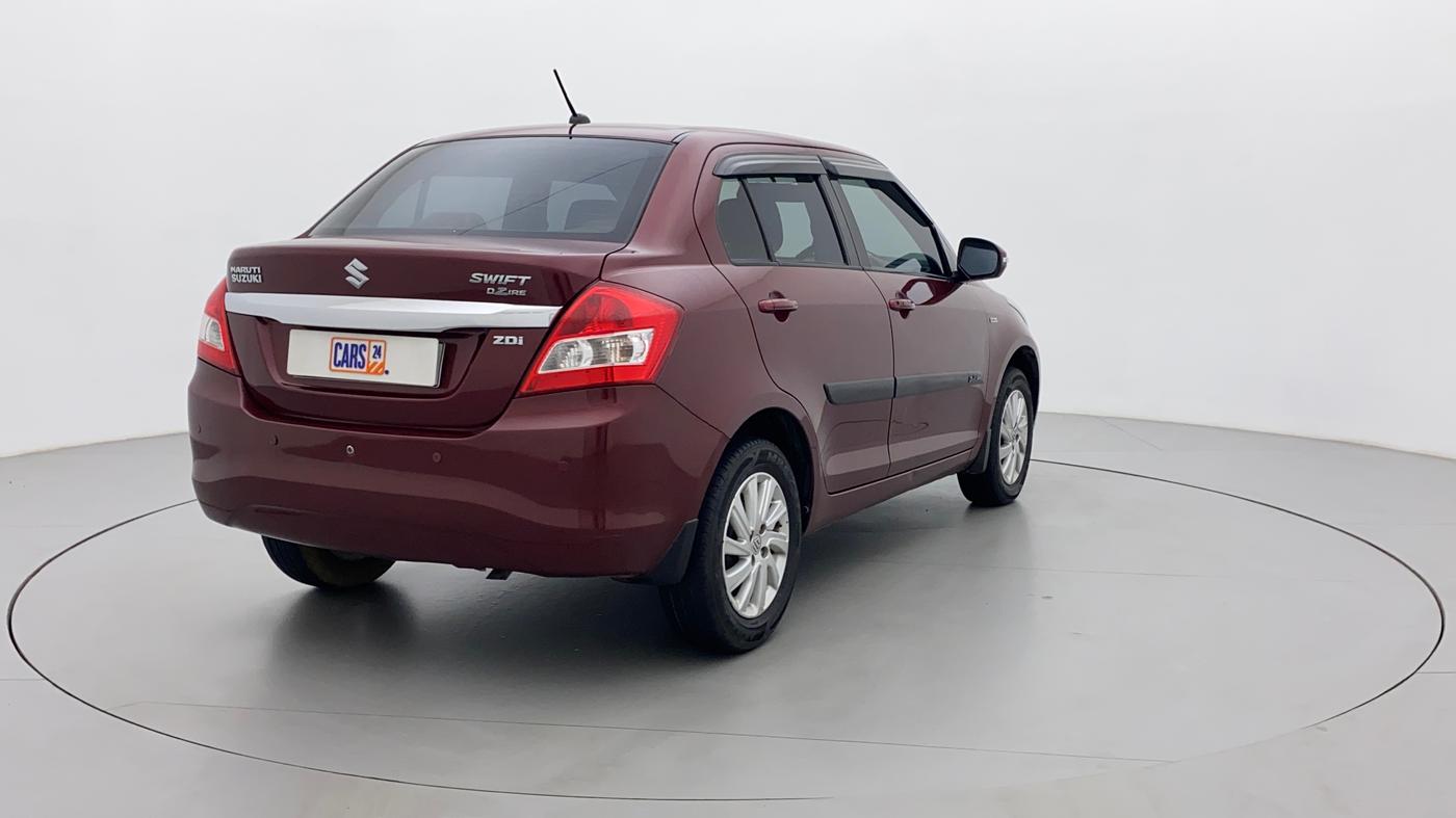 2016 Maruti Swift Dzire ZDI AMT, Diesel, Automatic, 73,341 km, Right Back Diagonal