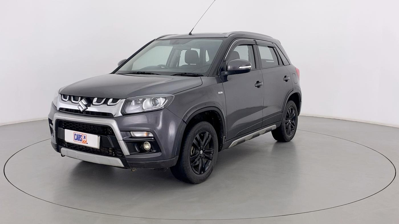 2018 Maruti Vitara Brezza ZDI + AMT, Diesel, Automatic, 91,296 km, Left Front Diagonal