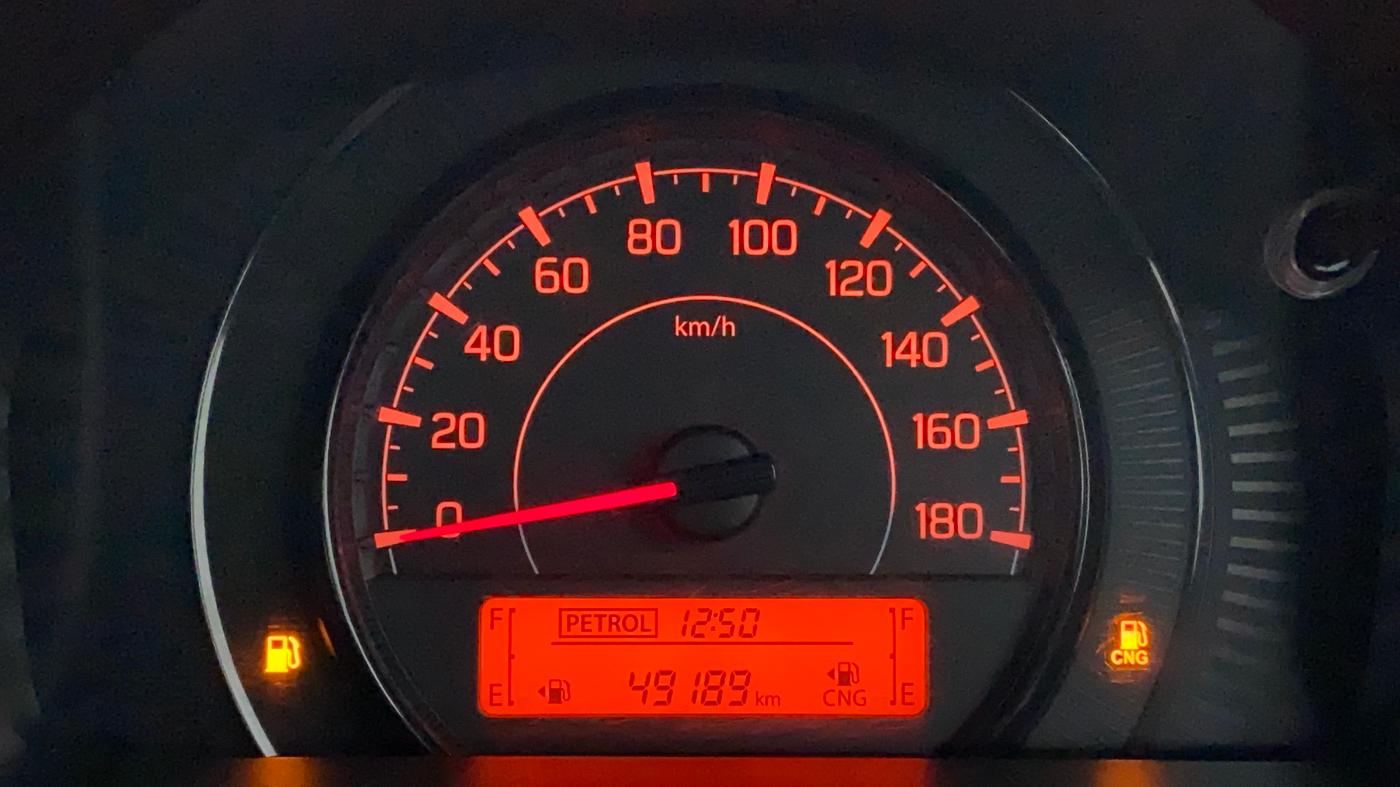 2019 Maruti New Wagon-R LXI CNG (O) 1.0, CNG, Manual, 49,189 km, Odometer Image