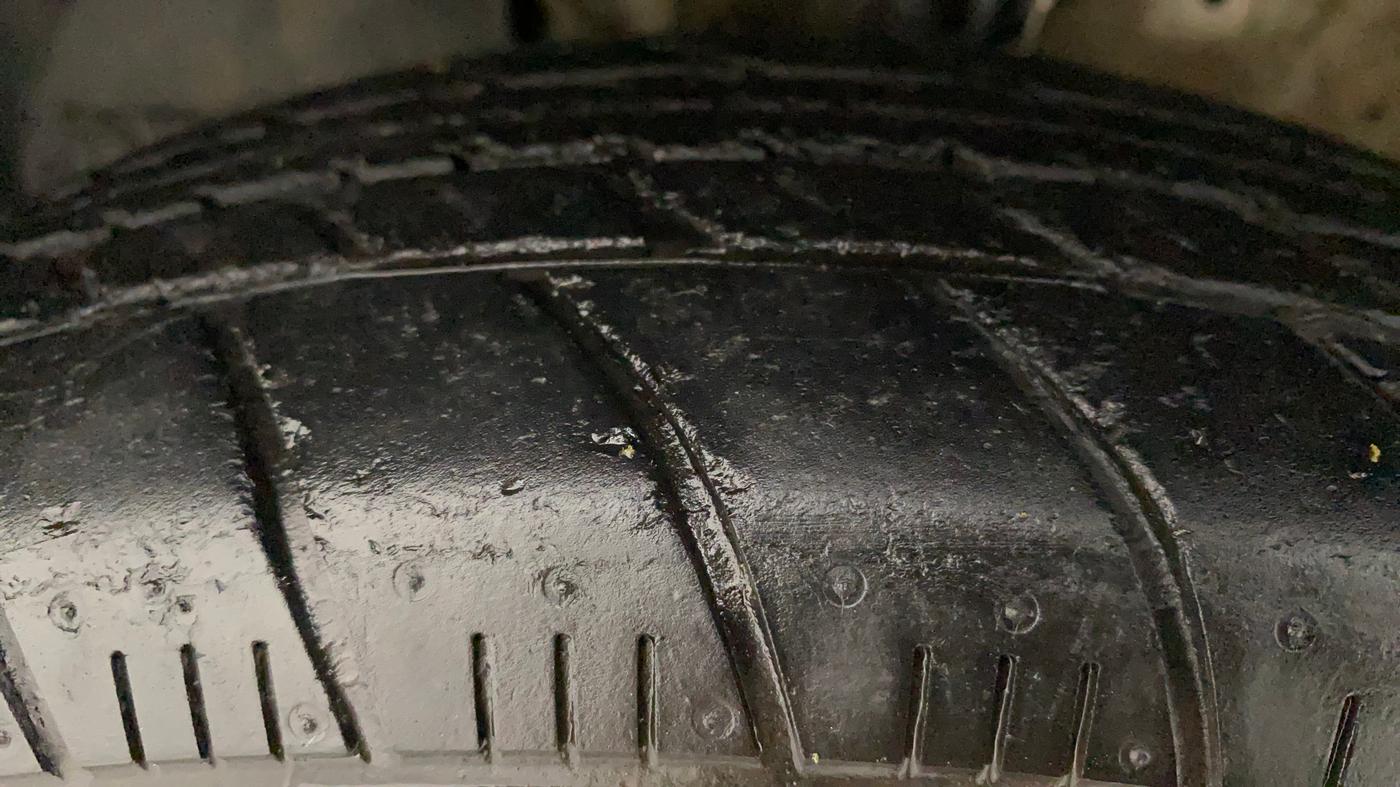 2019 Maruti New Wagon-R LXI CNG (O) 1.0, CNG, Manual, 49,189 km, Left Front Tyre Tread