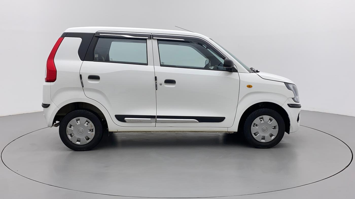 2019 Maruti New Wagon-R LXI CNG (O) 1.0, CNG, Manual, 49,189 km, Right Side View