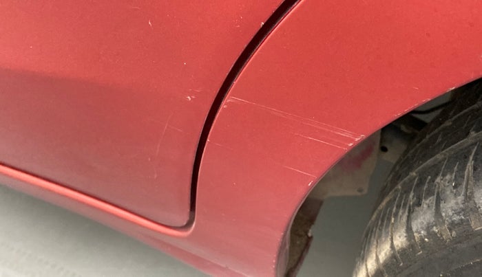 2014 Maruti Celerio VXI AMT, Petrol, Automatic, 64,820 km, Left quarter panel - Minor scratches